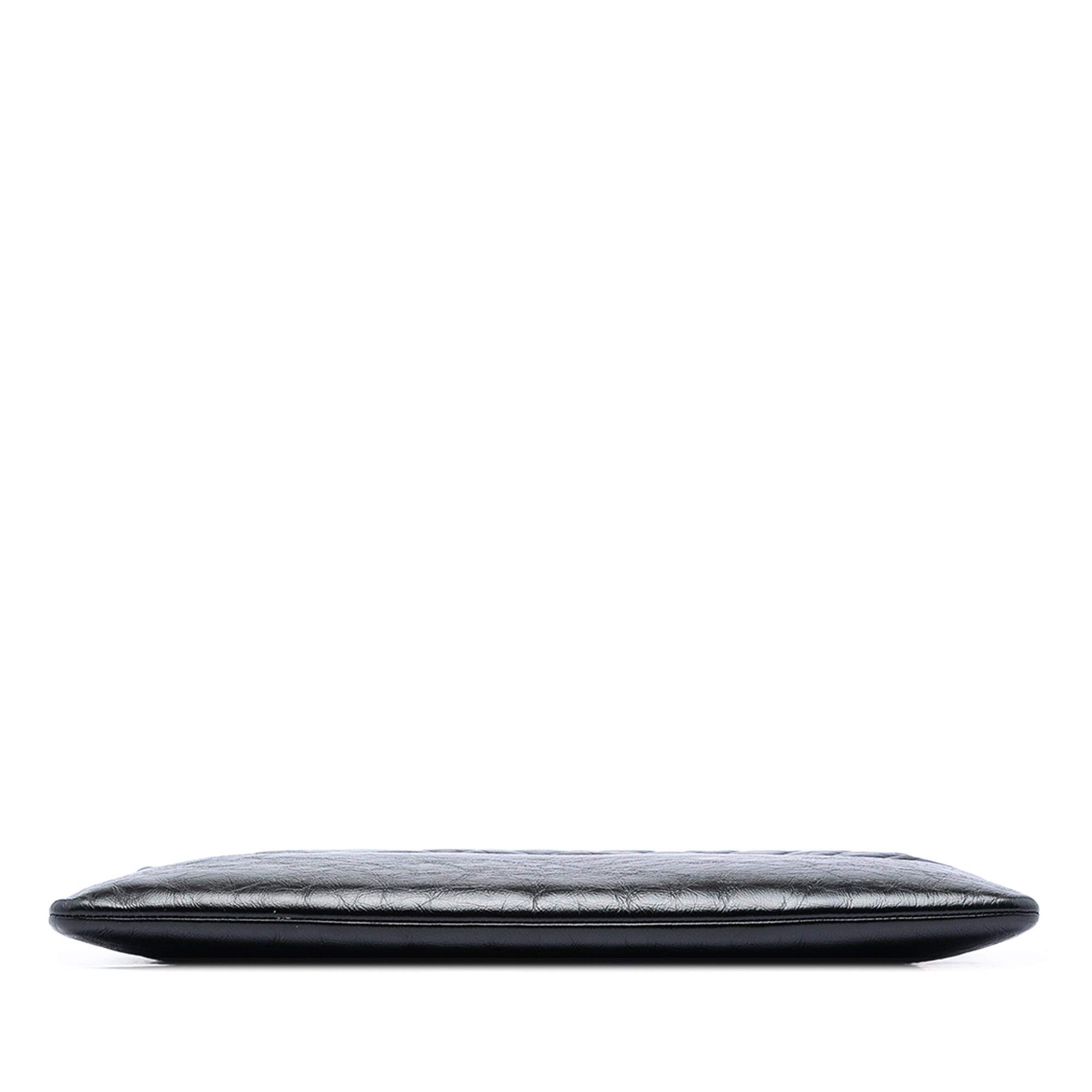 Large Aged Calfskin Gabrielle O Case Clutch - Image 3