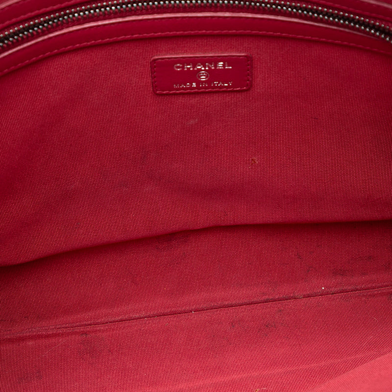 Large Aged Calfskin Gabrielle O Case Clutch - Image 4