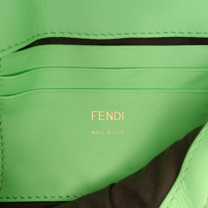 Mini Zucca Embossed Leather Baguette Satchel - Image 5