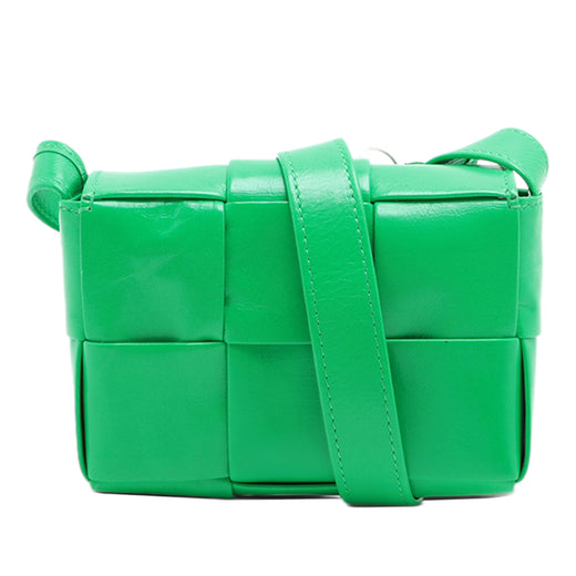 Candy Nappa Intrecciato Cassette Crossbody - Image 1