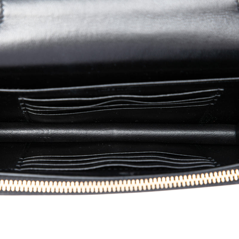 Metallic Striped Fabric Monogram Kate Crossbody - Image 4