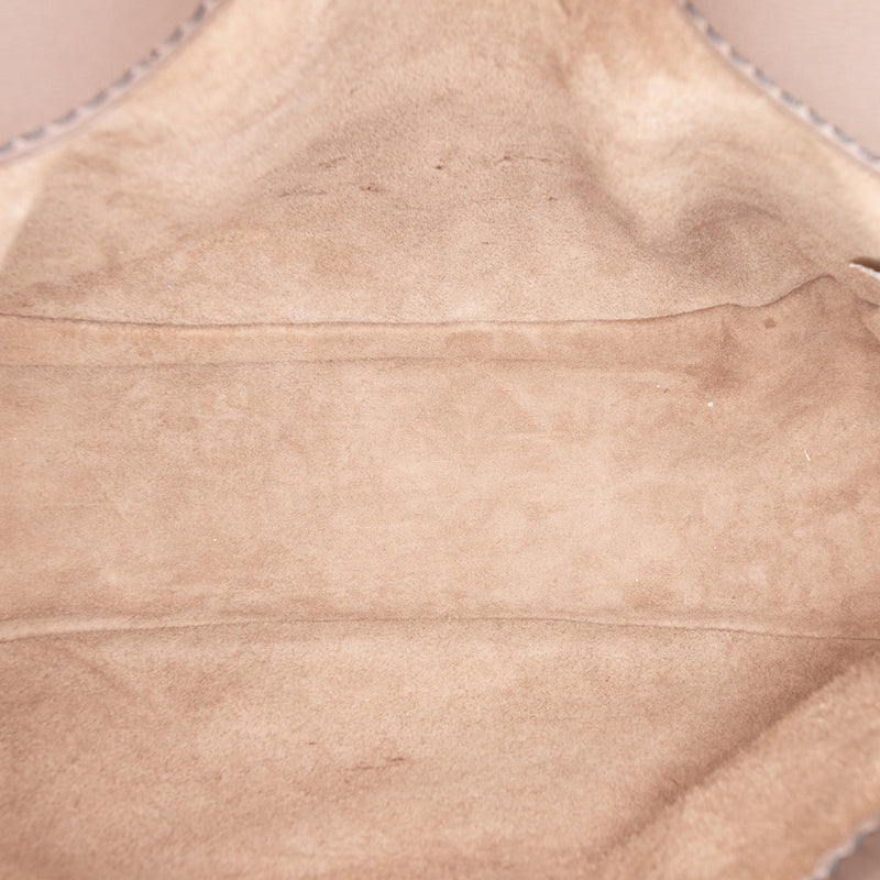 Small Intrecciato Trimmed Nappa Nodini Flap - Image 4