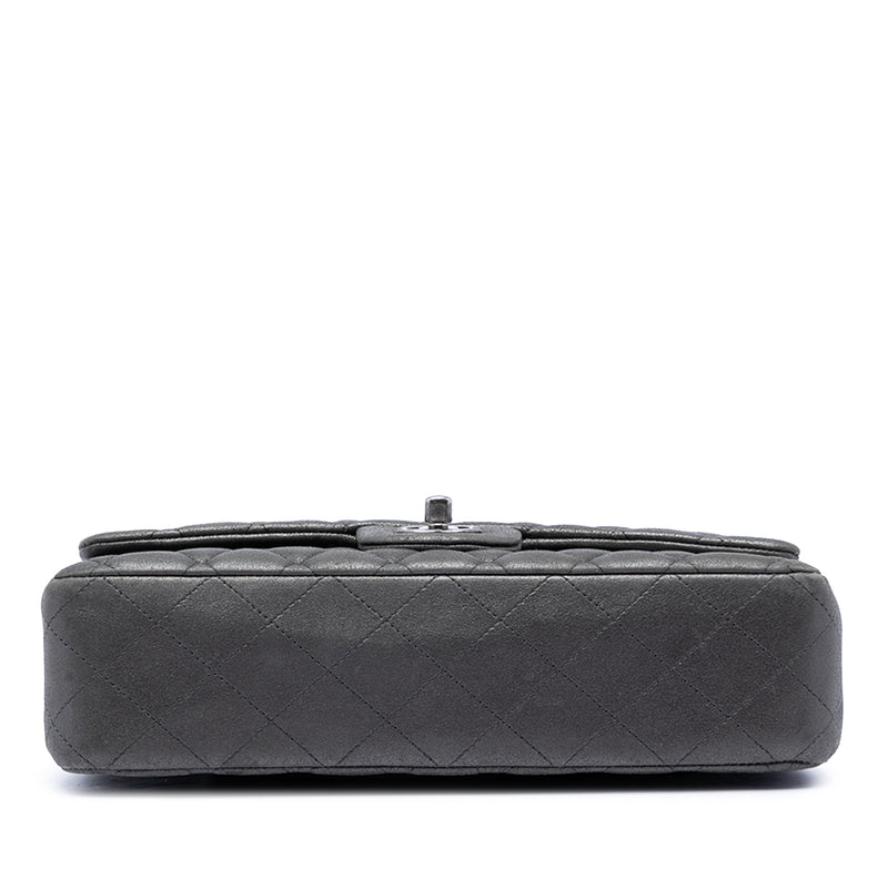 Medium Classic Iridescent Lambskin Double Flap - Image 3