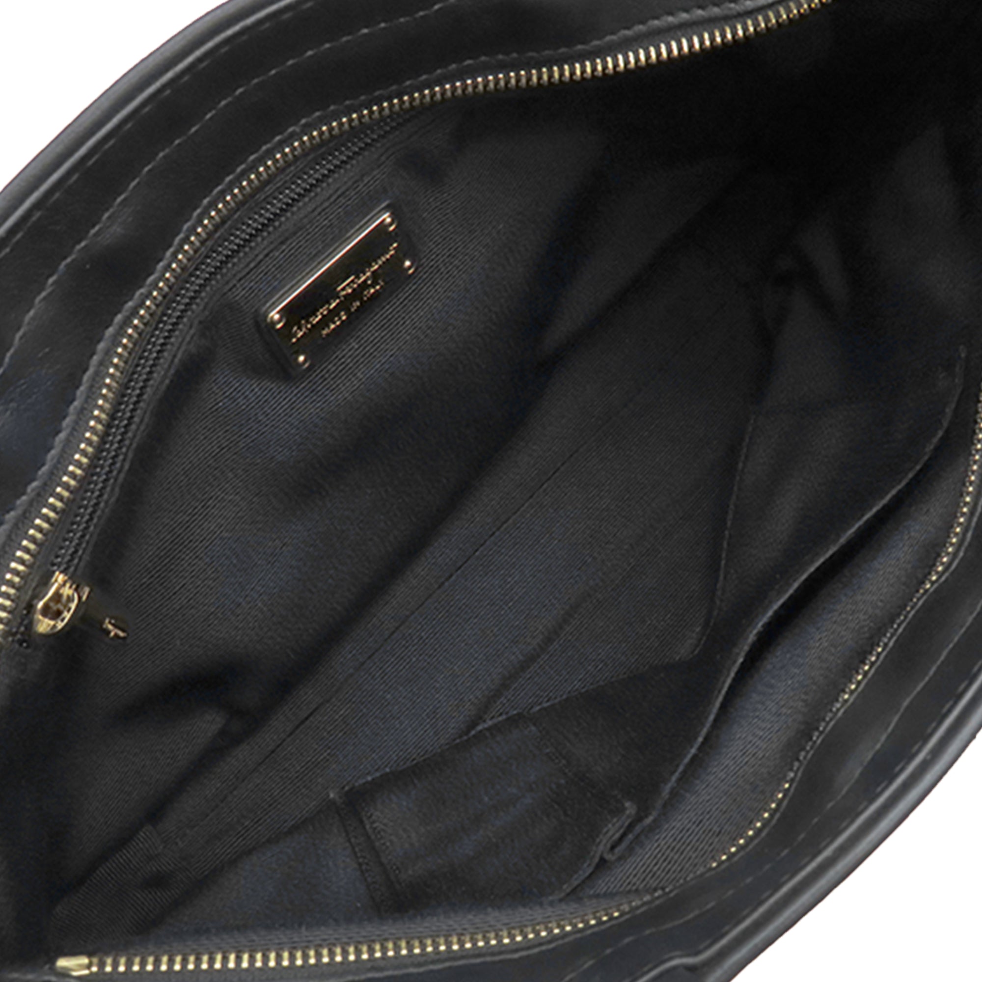 Nylon Leopard Print Double Gancini Tote - Image 4
