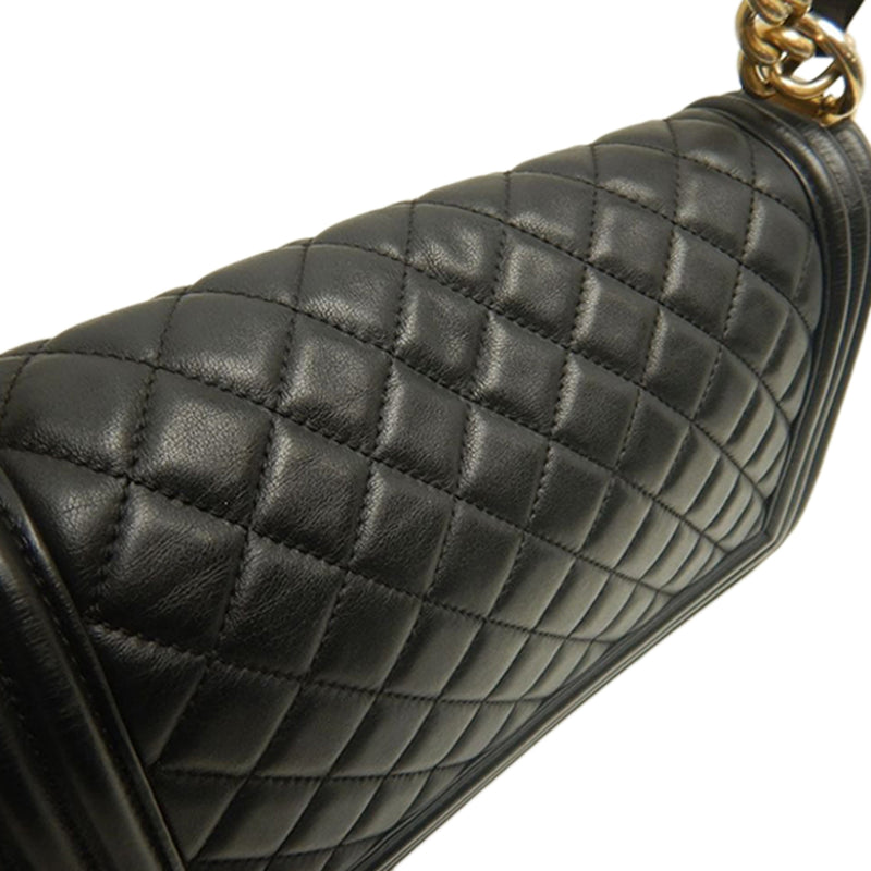 Old Medium Quilted Lambskin Boy Flap - Image 14