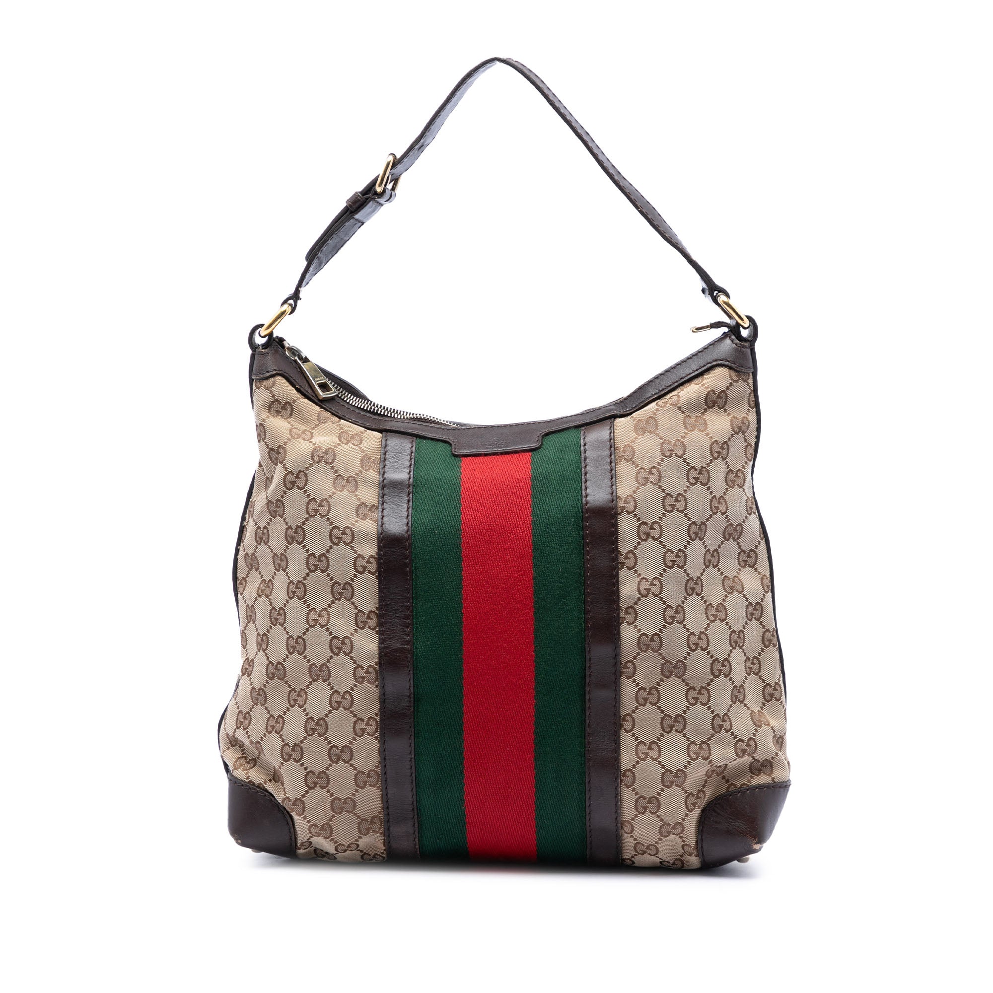 GG Canvas Web Shoulder Bag - Image 1