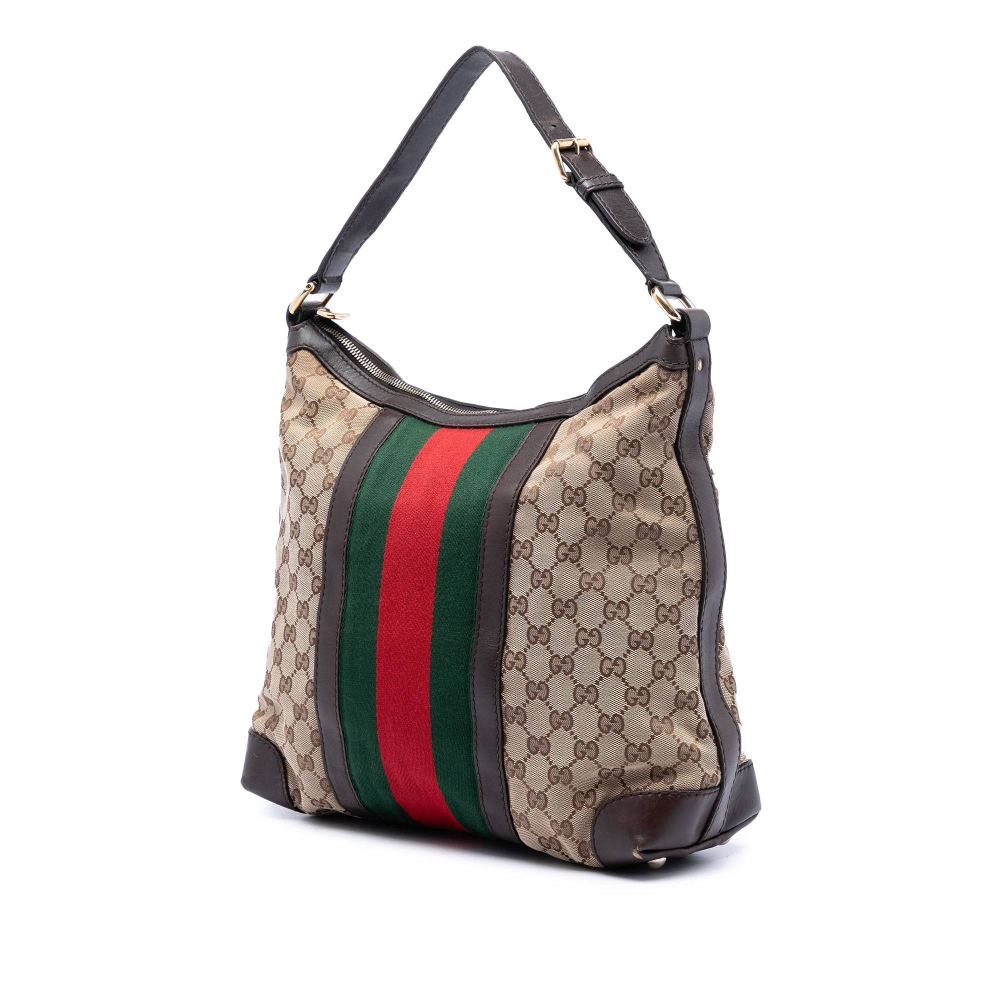 GG Canvas Web Shoulder Bag - Image 2