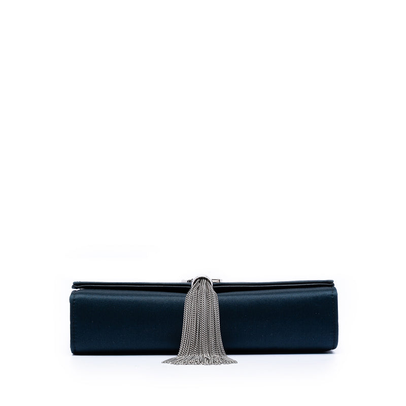 Small Satin Monogram Kate Tassel Crossbody - Image 3