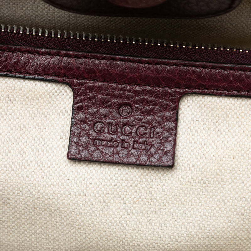 Medium GG Canvas New Bamboo Tassel Tote - Image 5