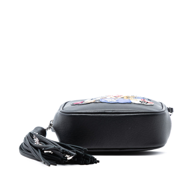 Mini Embroidered Nappa Love Blogger Camera Bag - Image 3