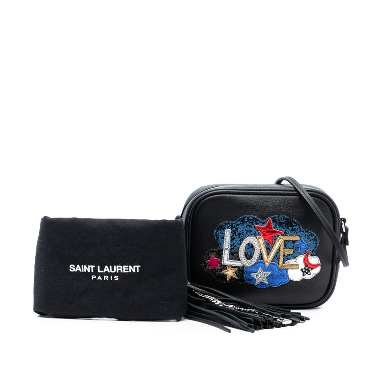 Mini Embroidered Nappa Love Blogger Camera Bag - Image 8