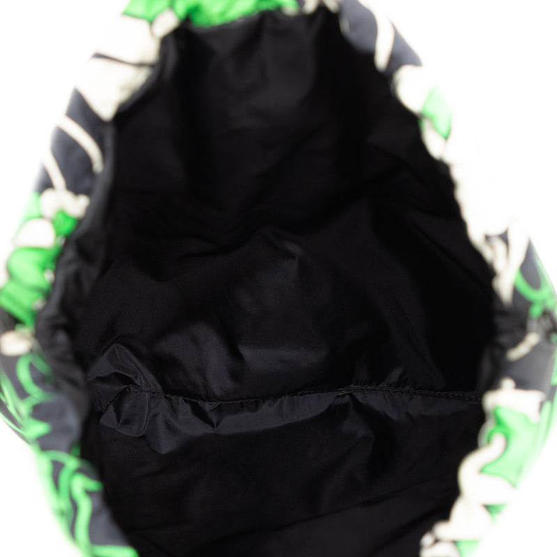 Canvas Floral Botanical Print Drawstring Pouch - Image 4