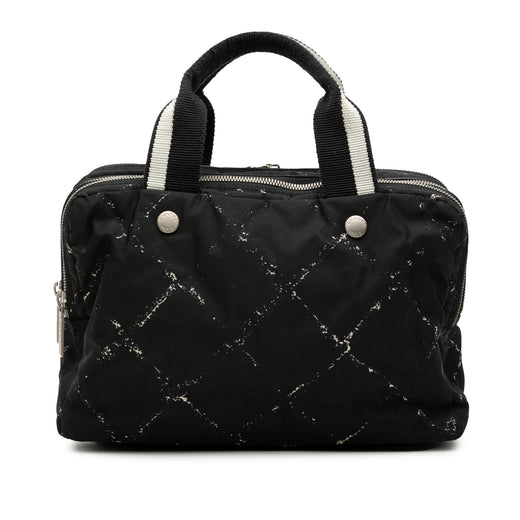 Old Travel Line Nylon Handbag - Image 1