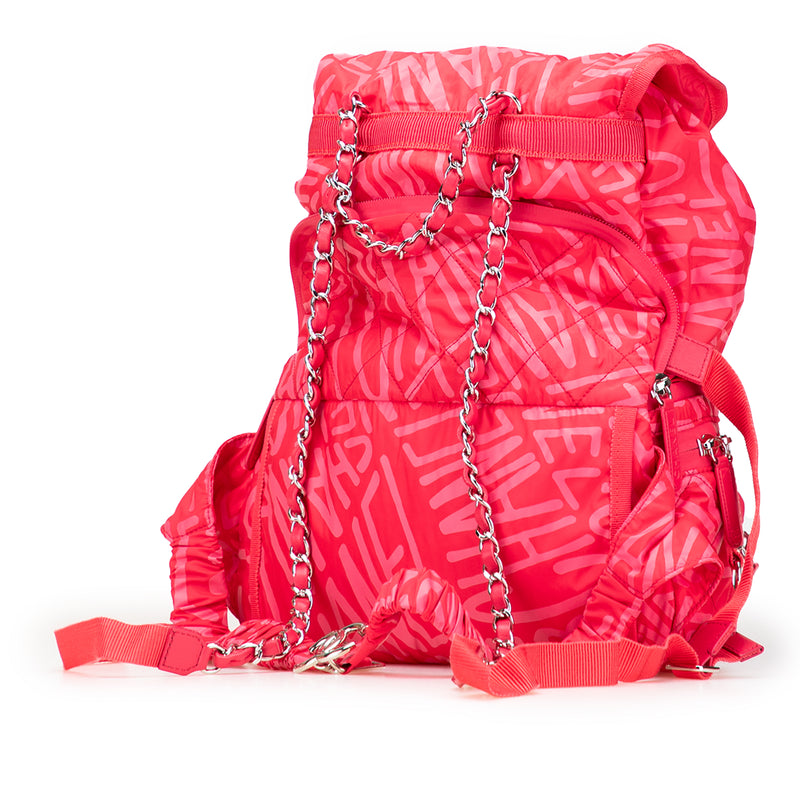 Printed Nylon Coco Neige Convertible Backpack - Image 2