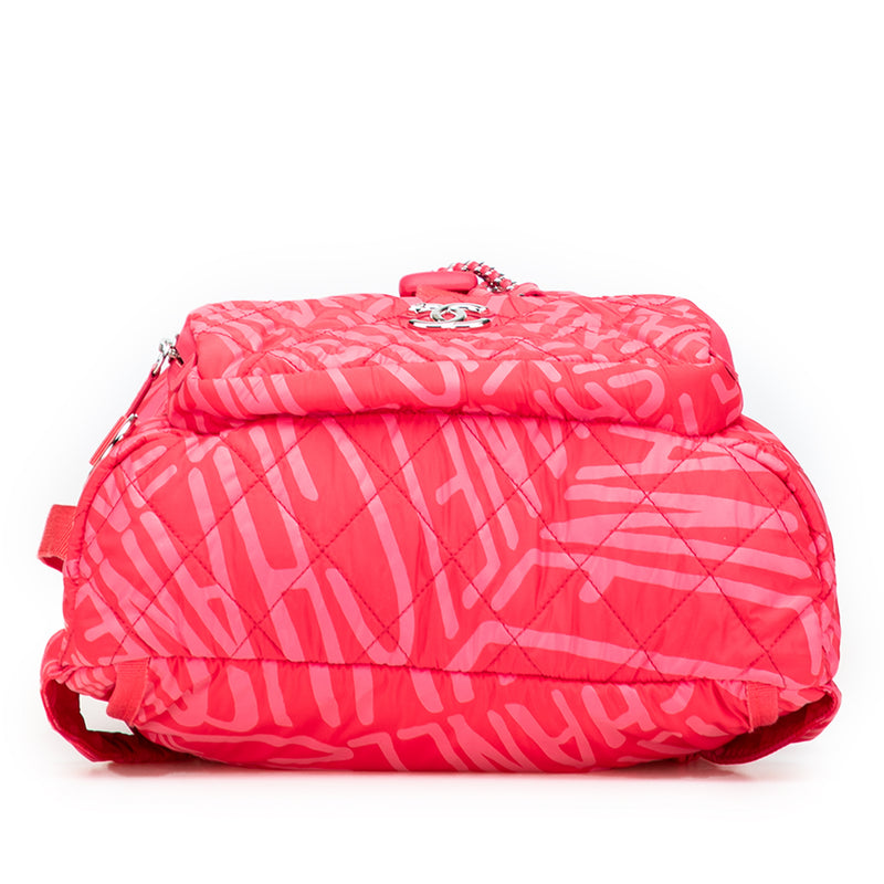 Printed Nylon Coco Neige Convertible Backpack - Image 3