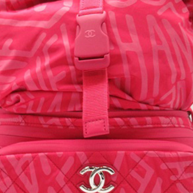 Printed Nylon Coco Neige Convertible Backpack - Image 9