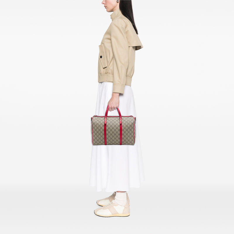 Medium GG Supreme Nice Boston Bag - Image 6