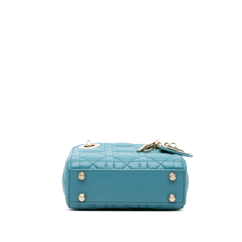 Micro Lambskin Cannage Lady Dior - Image 3