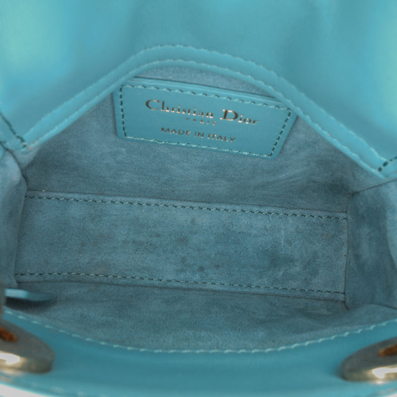 Micro Lambskin Cannage Lady Dior - Image 4