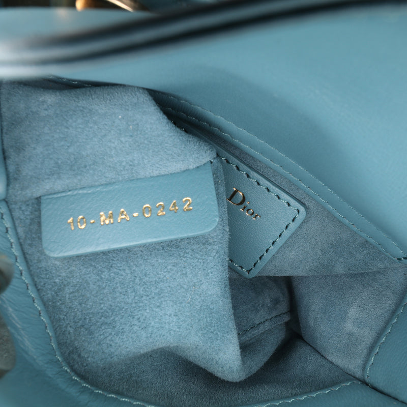 Micro Lambskin Cannage Lady Dior - Image 6