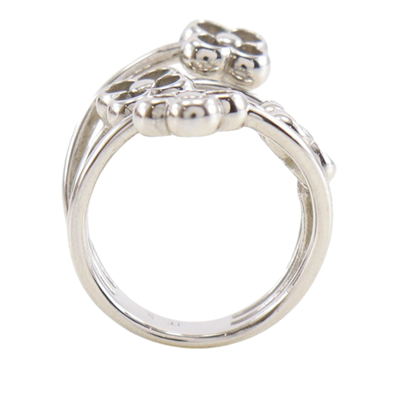 Brass Flower Full Ring - Image 3