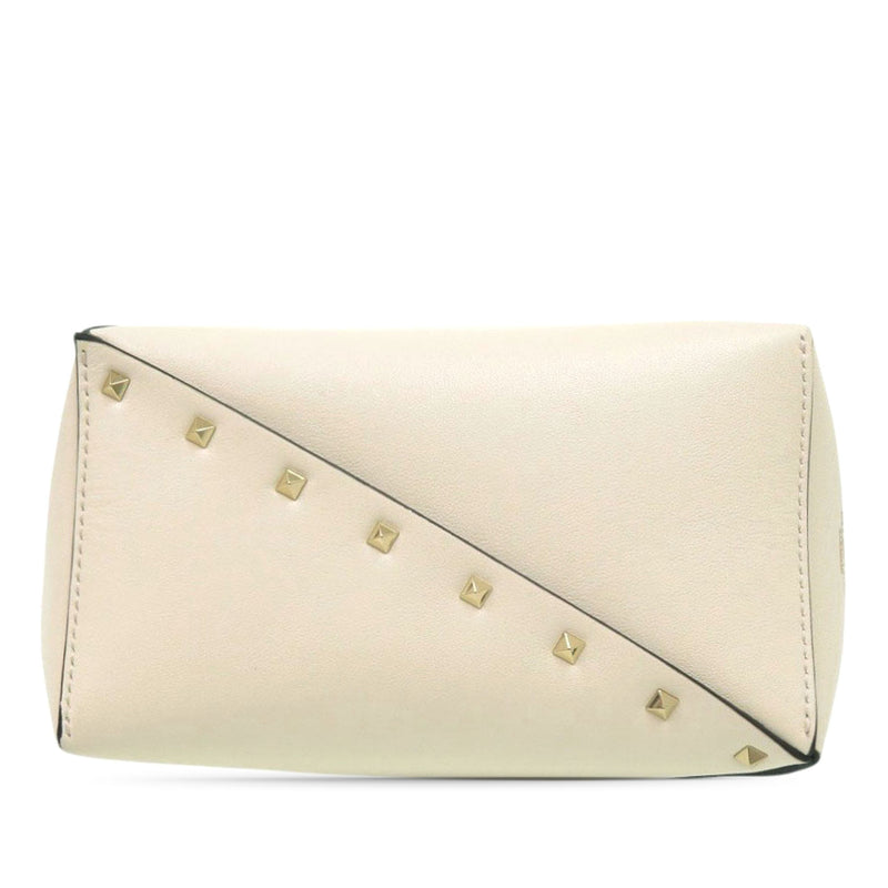 Leather Rockstud Wispy Bucket Bag - Image 3