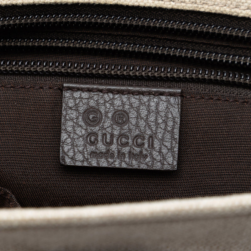 GG Canvas Web Tote - Image 5