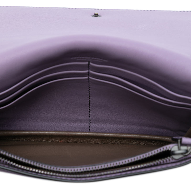 Nappa Intrecciato Studded Wallet on Chain - Image 4