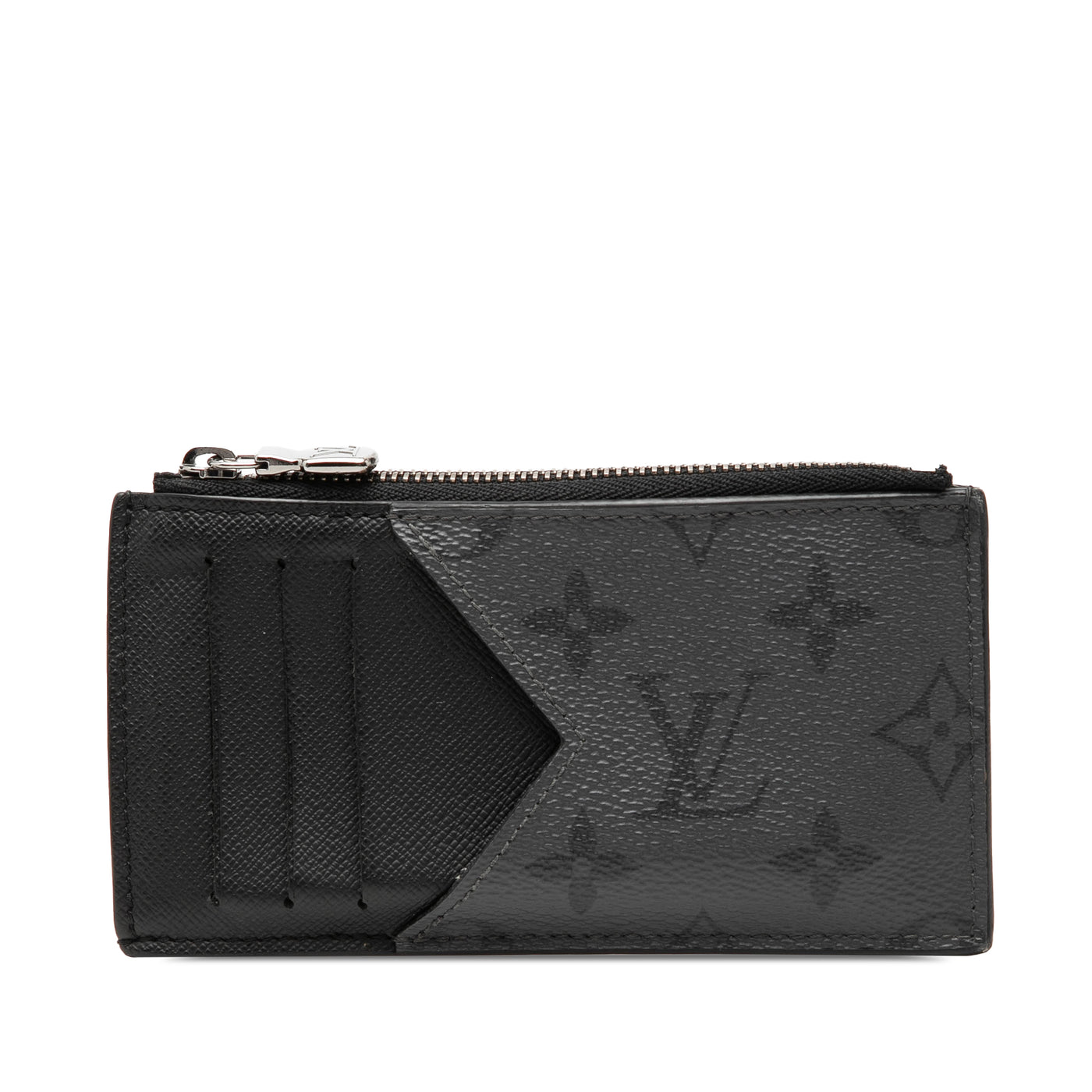 Monogram Eclipse Reverse Taigarama Coin Card Holder - Image 1