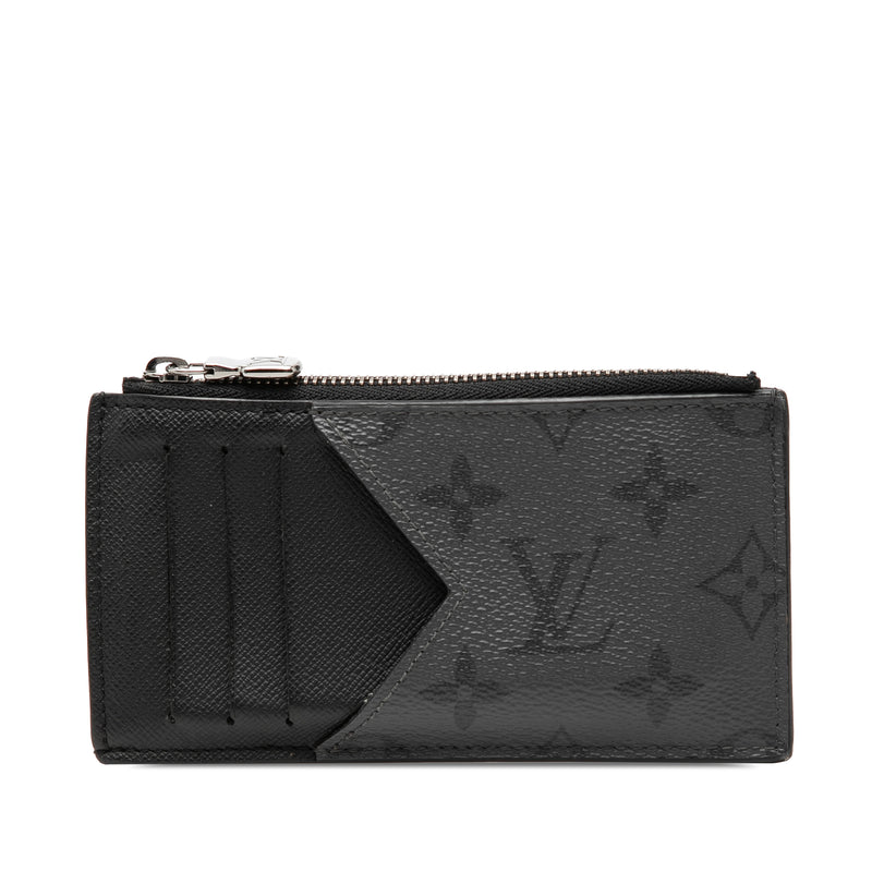 Monogram Eclipse Reverse Taigarama Coin Card Holder
