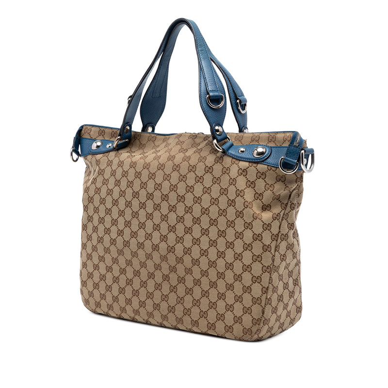 Large GG Canvas Icon Bit Satchel - Image 2
