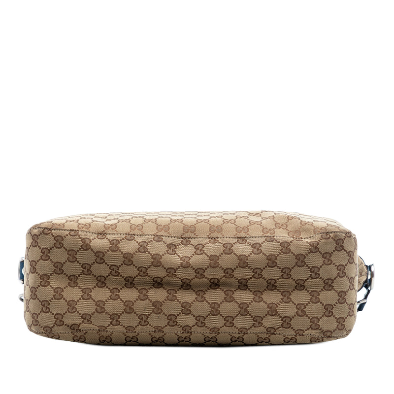 Large GG Canvas Icon Bit Satchel - Image 3