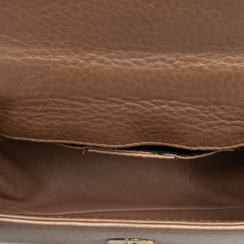 Mini Metallic Calfskin Bamboo Night - Image 4