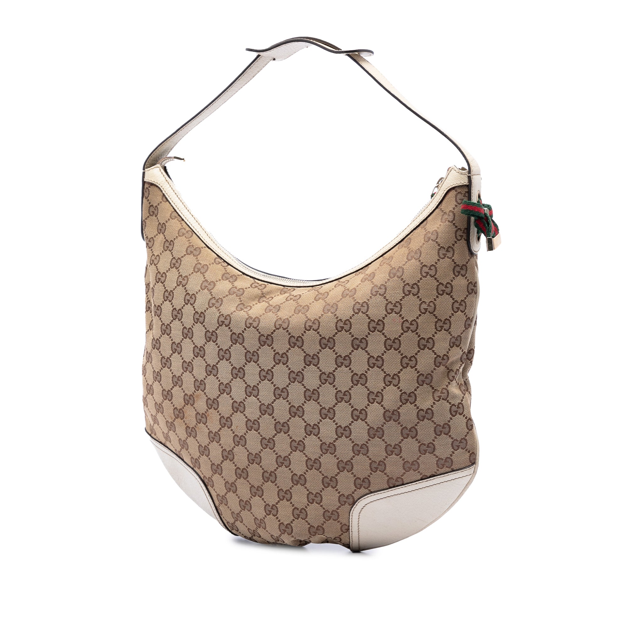 Large GG Canvas Web Princy Hobo - Image 2