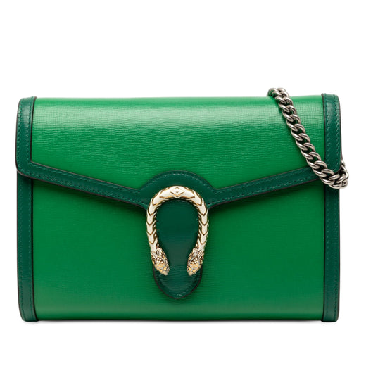 Bicolor Calfskin Dionysus Wallet on Chain - Image 1