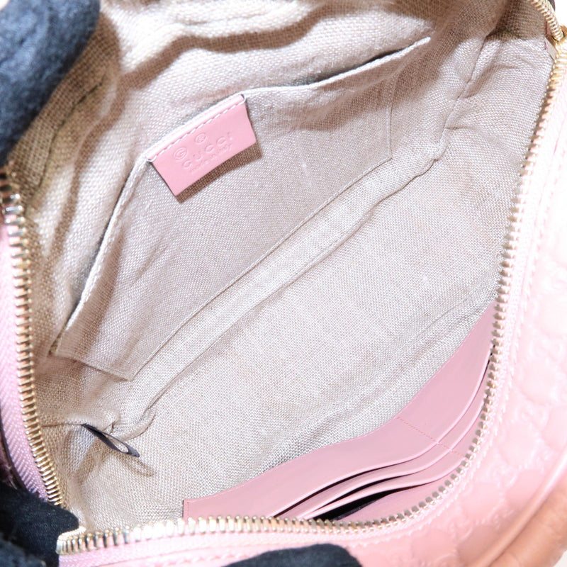 Gucci Bree Disco Microguccissima Leather Pink Bag