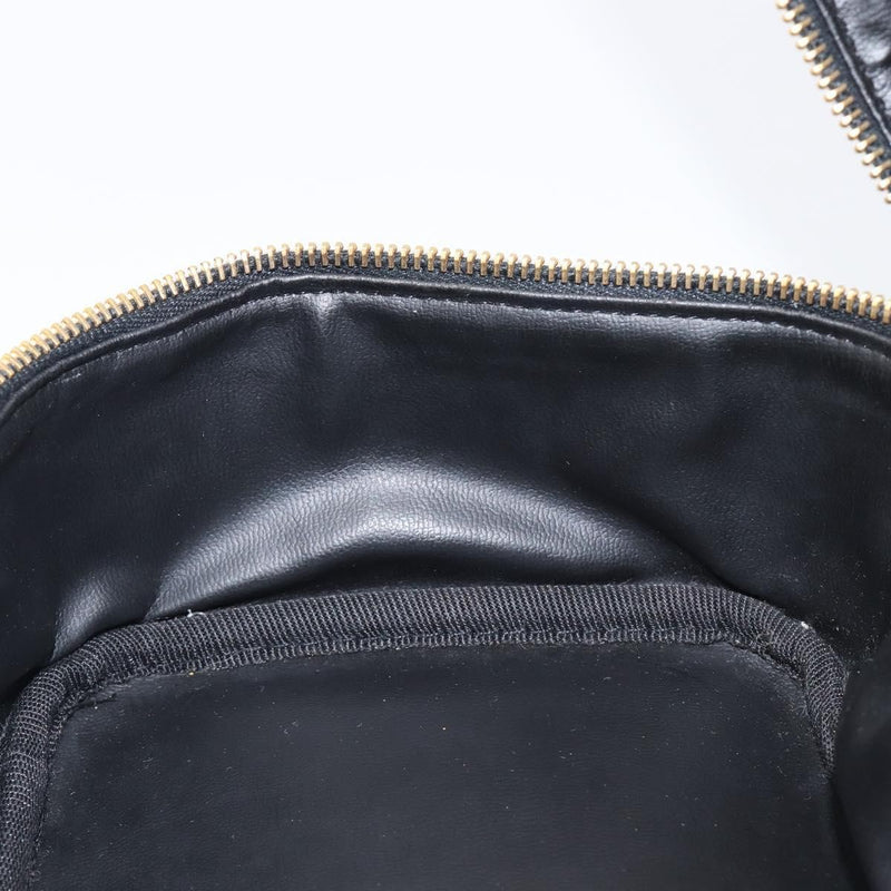 Chanel Vintage Timeless Cosmetic Case Caviar Black Leather Bag