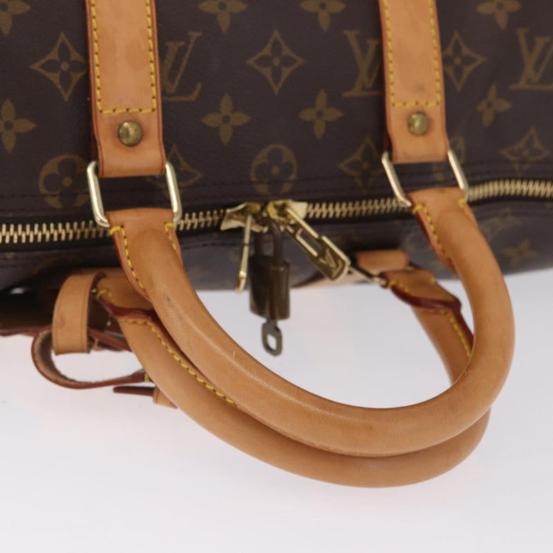 Louis Vuitton Keepall Monogram Canvas Brown Bag
