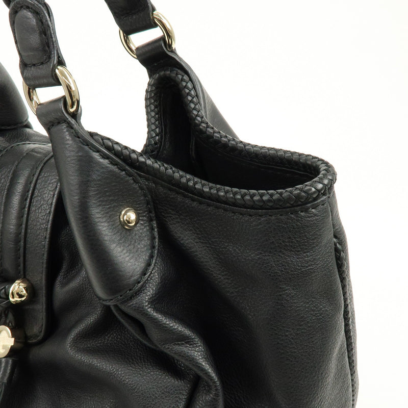 Gucci Marrakech Leather Black Bag