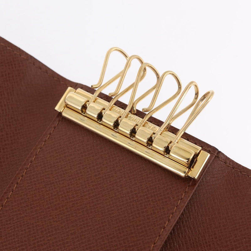 Louis Vuitton Key Case Monogram Canvas Brown Accessory
