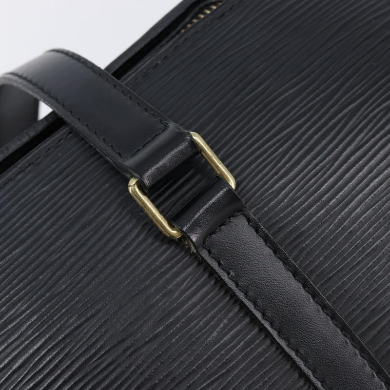 Louis Vuitton Soufflot Epi Leather Black Bag
