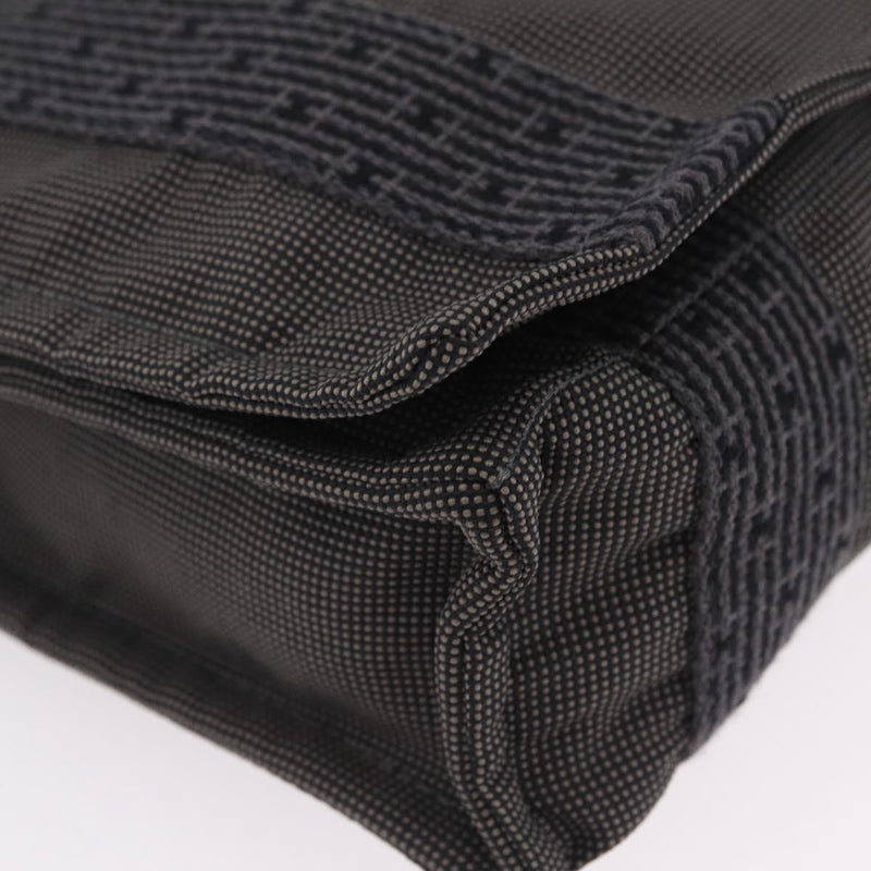 Hermes Fourre Tout Besace Messenger Toile Gray Canvas