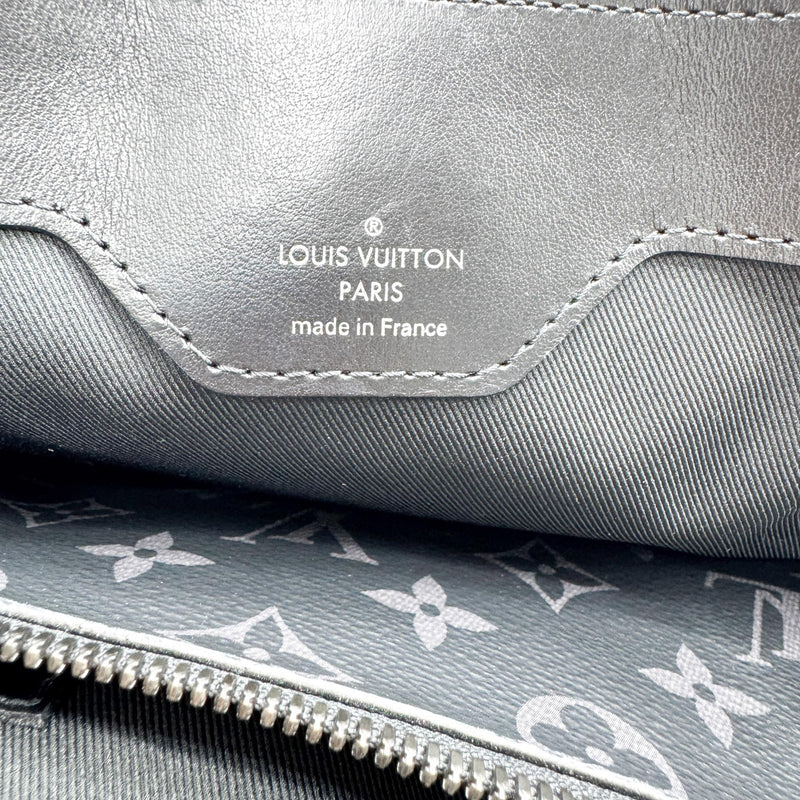 Louis Vuitton Grand Sac Monogram Jacquard Black Canvas Bag