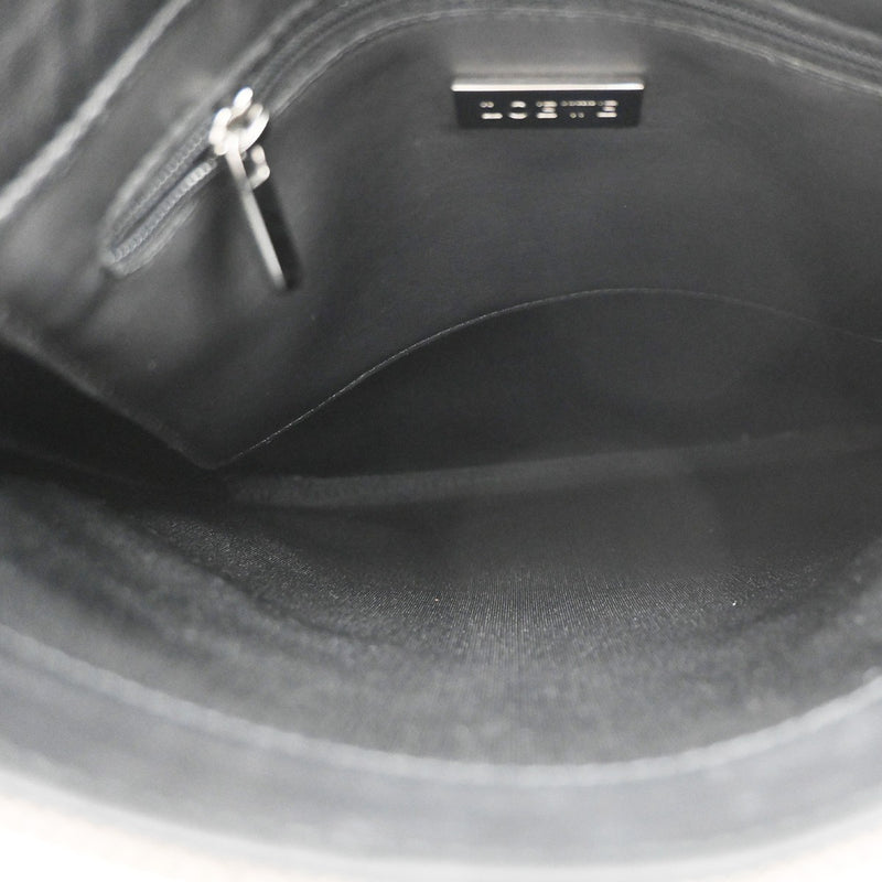 Loewe Repeat Anagram Canvas Black Bag