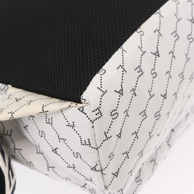 Stella Mccartney Falabella Go Monogram Canvas White Nylon Bag