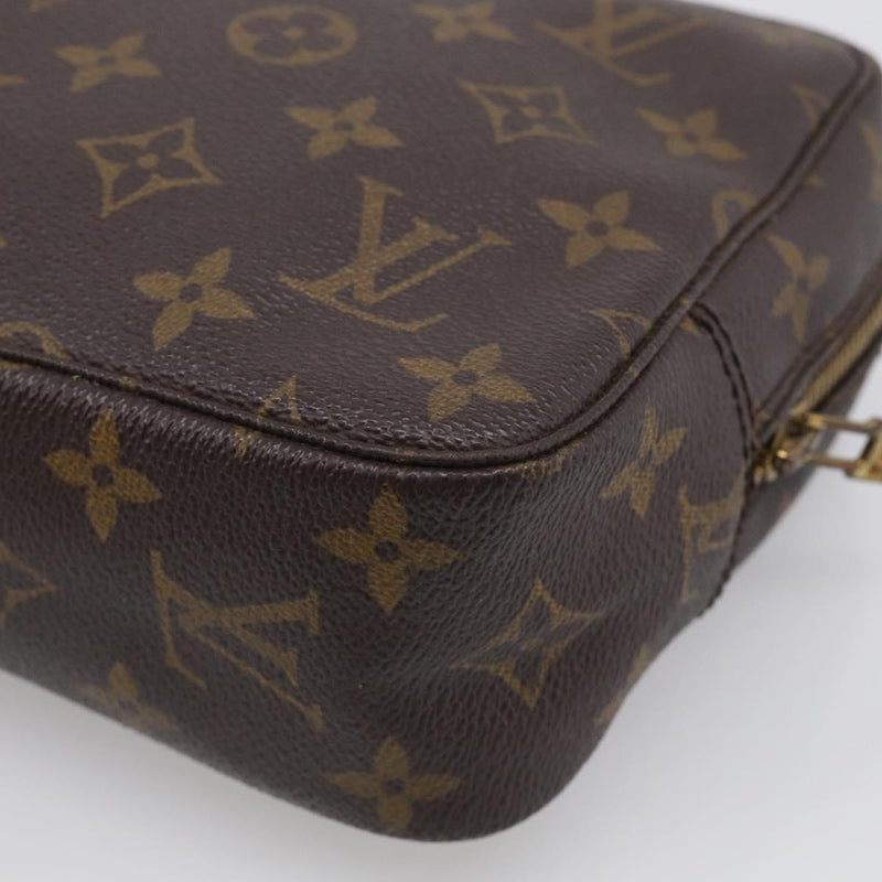 Louis Vuitton Trousse Toilette Monogram Canvas Brown Bag
