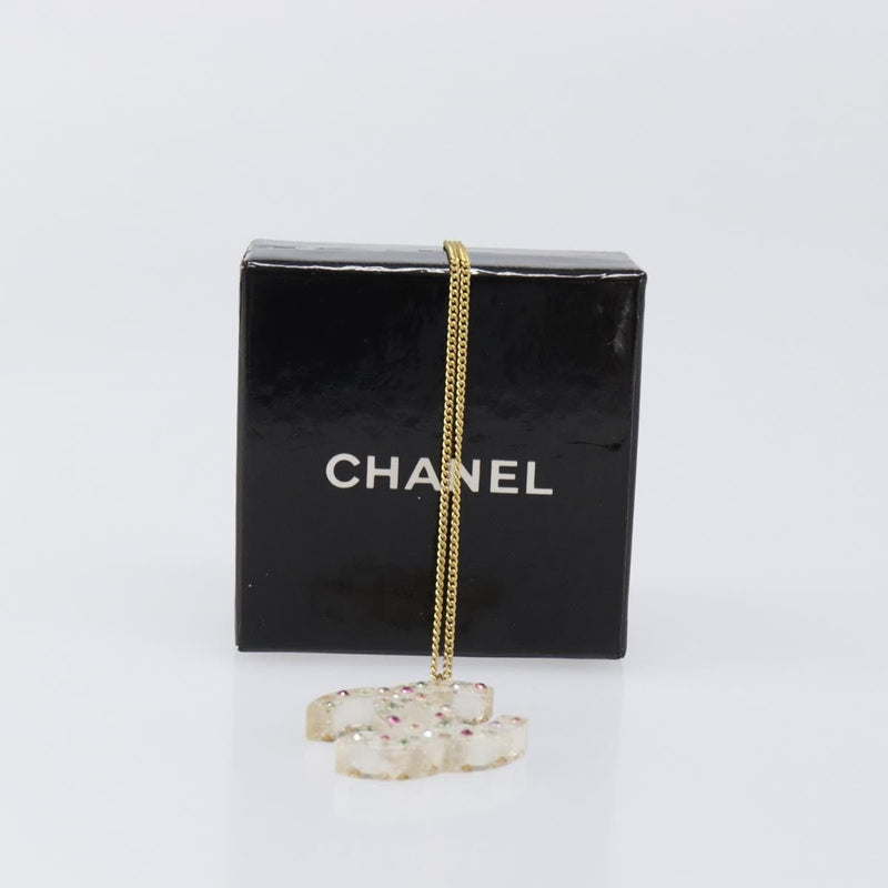 Chanel Cc Pendant Multicolor Crystal Embellished Metal Multicolour Bijoux
