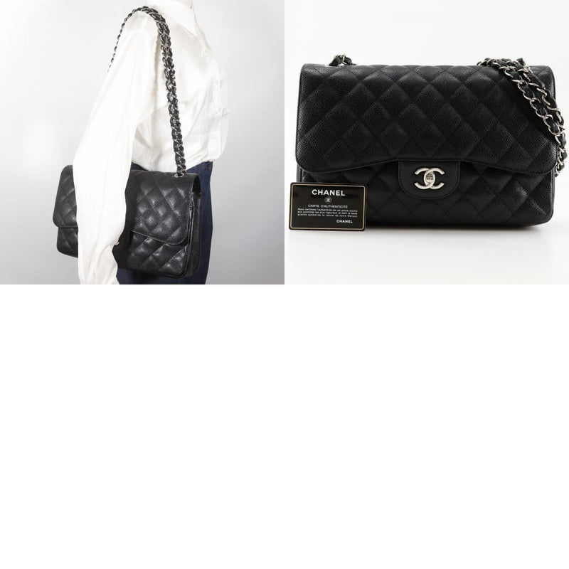 Chanel Timeless - Classic Double Flap Leather Black Bag