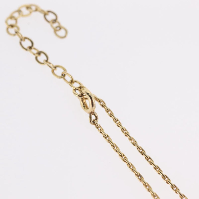 Christian Dior Logo Heart Pendant Metal Gold Bijoux