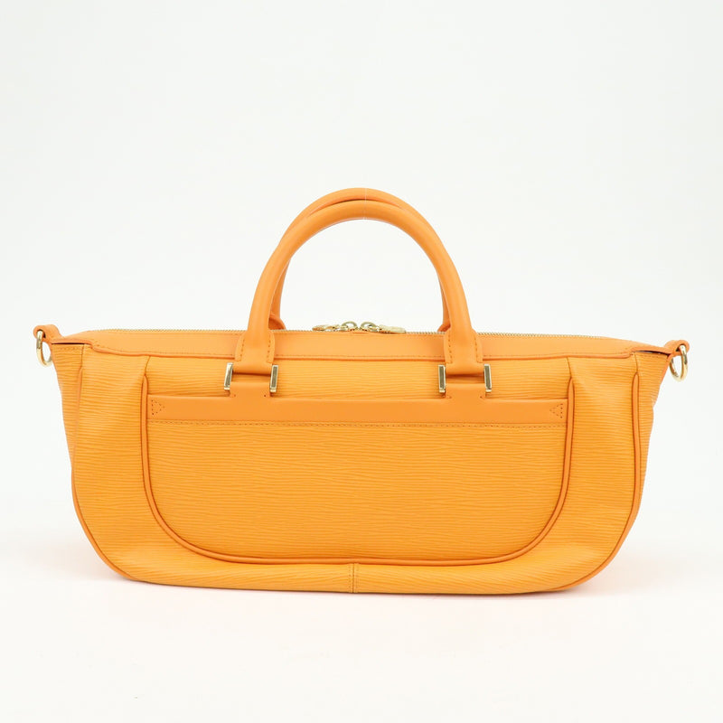 Louis Vuitton Dhanura Epi Leather Orange Bag